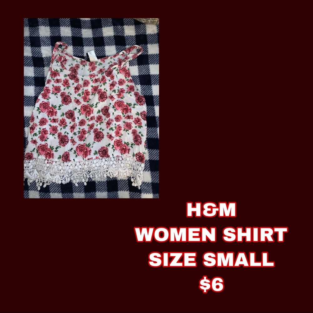 H&M FLORAL WOMEN SHIRT